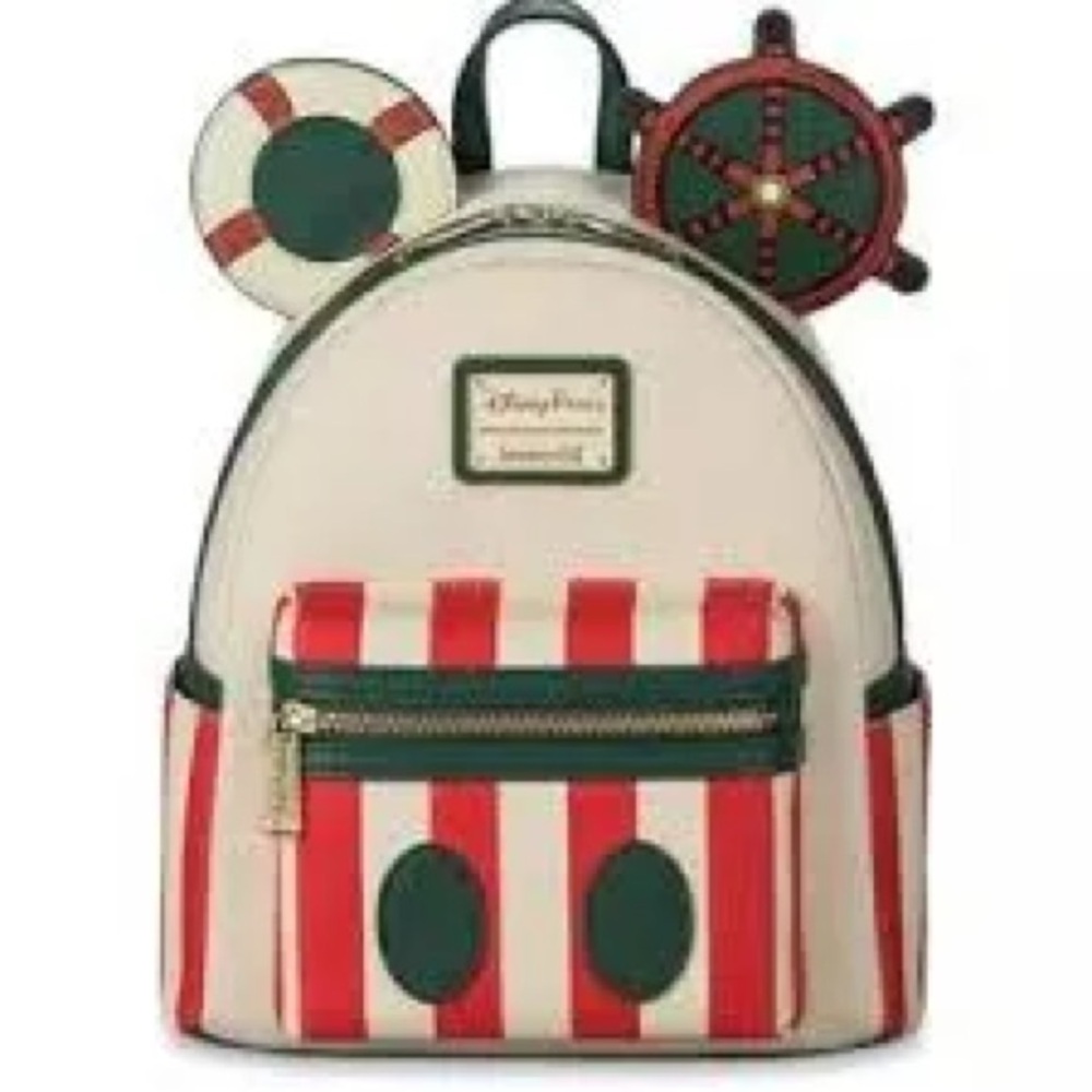 💚LOUNGEFLY- Disney Parks Jungle Cruise Main Attraction Backpack, Series 11 of 12